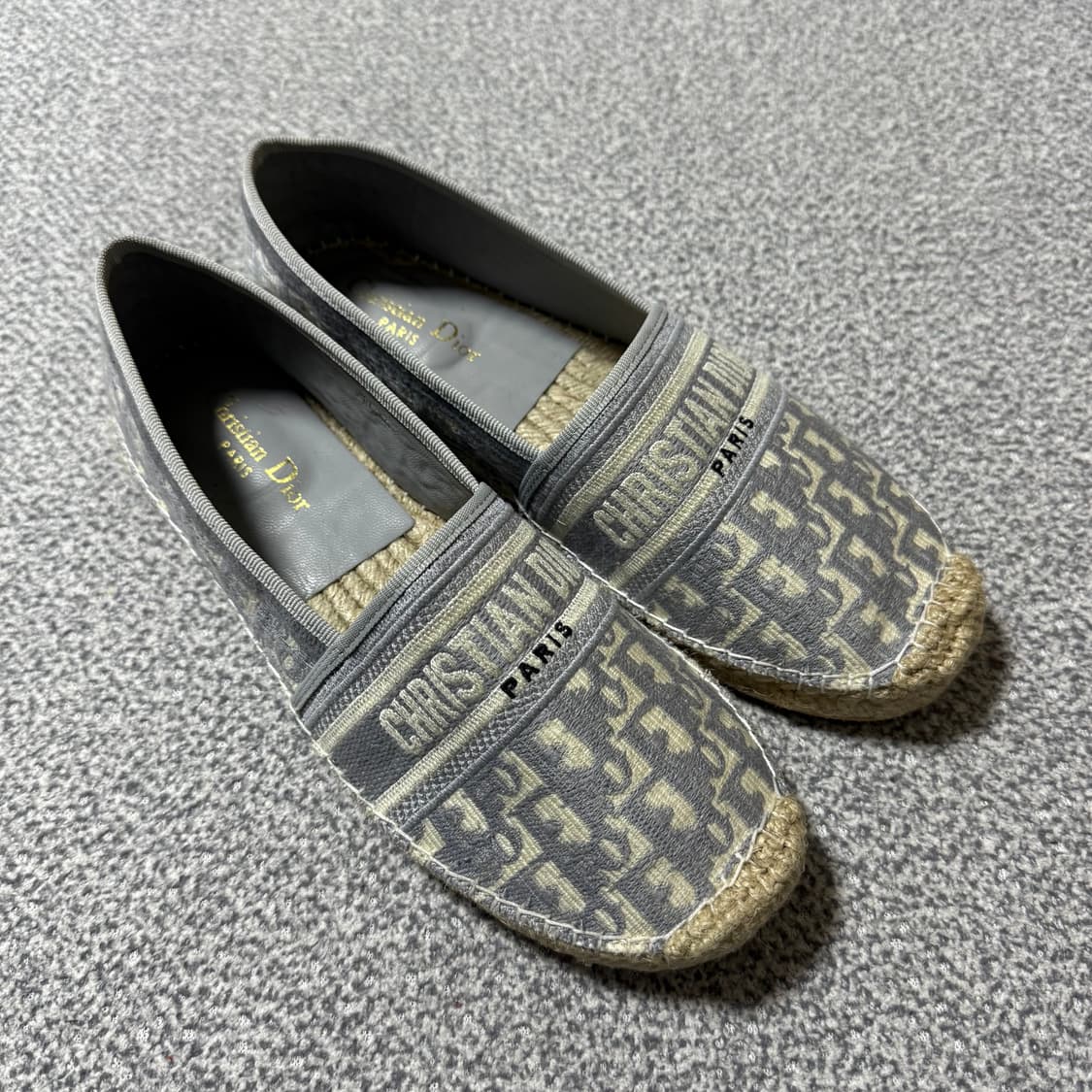 디올 오블리크 에스파드류 슬립온 250 상품이미지2