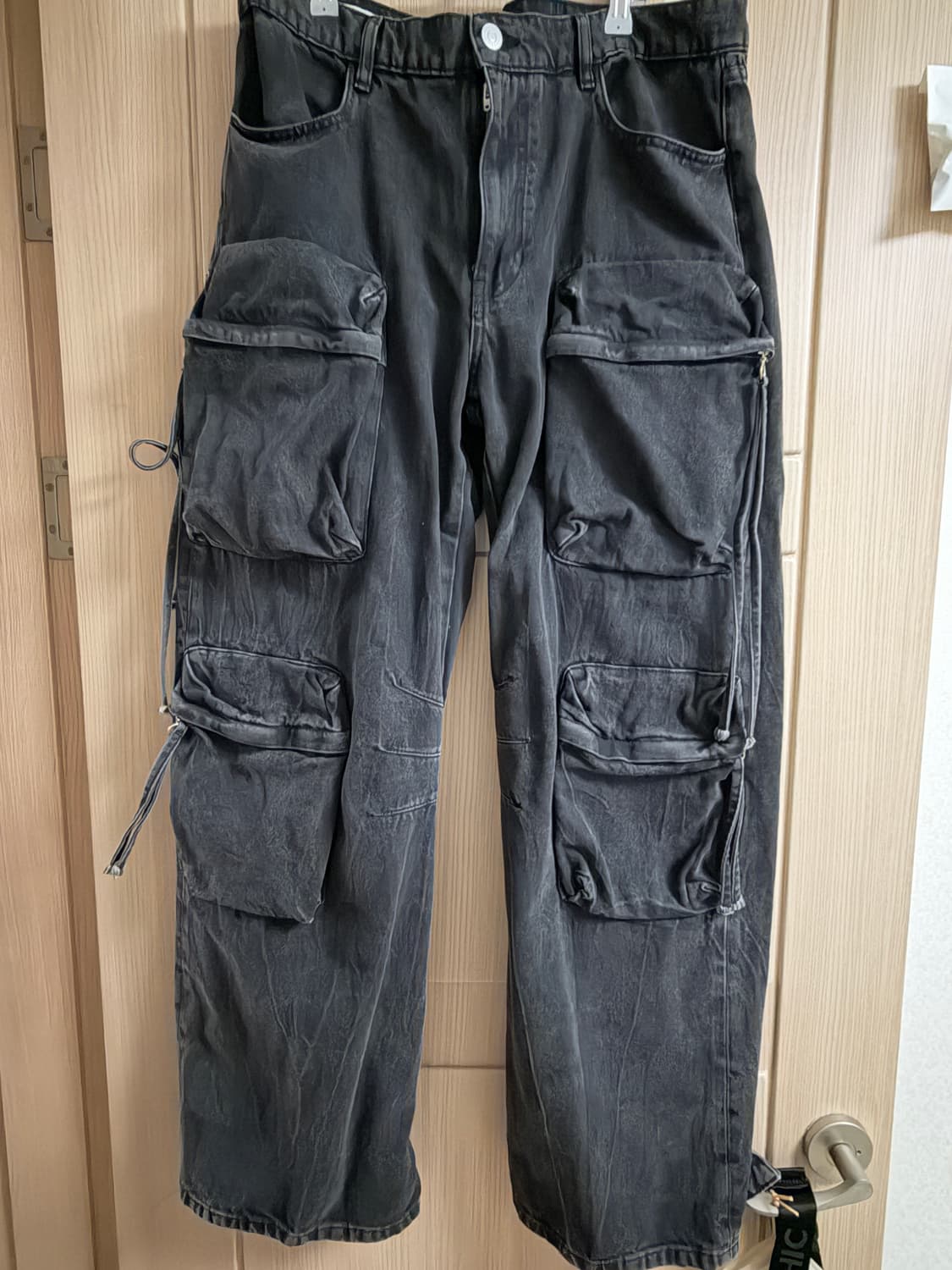 자라 카고 데님팬츠 판매합니다 상품이미지1