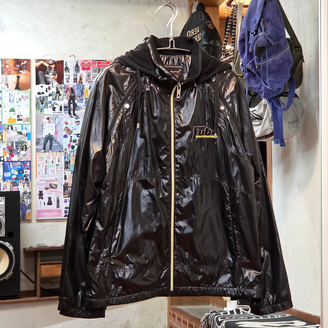 후부 00S 투웨이 유광 바람막이 자켓 상품이미지1