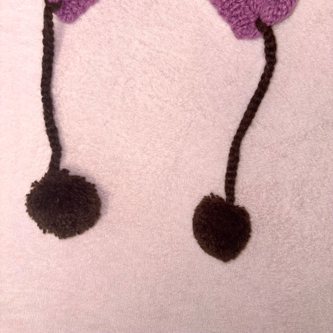 딸기초코 고양이 귀 니트 모자 네코미미 상품이미지3