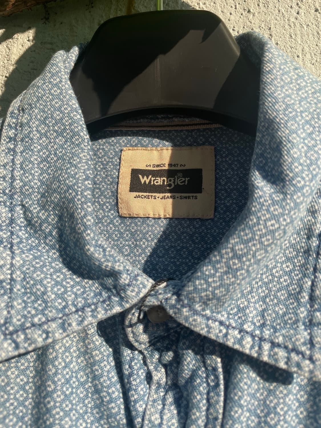 Wrangler vintage western shirt 상품이미지2