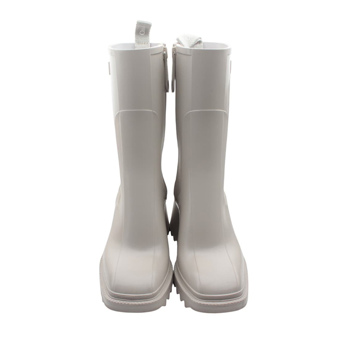 끌로에 오프화이트 러버 미들 레인부츠 35 상품이미지2