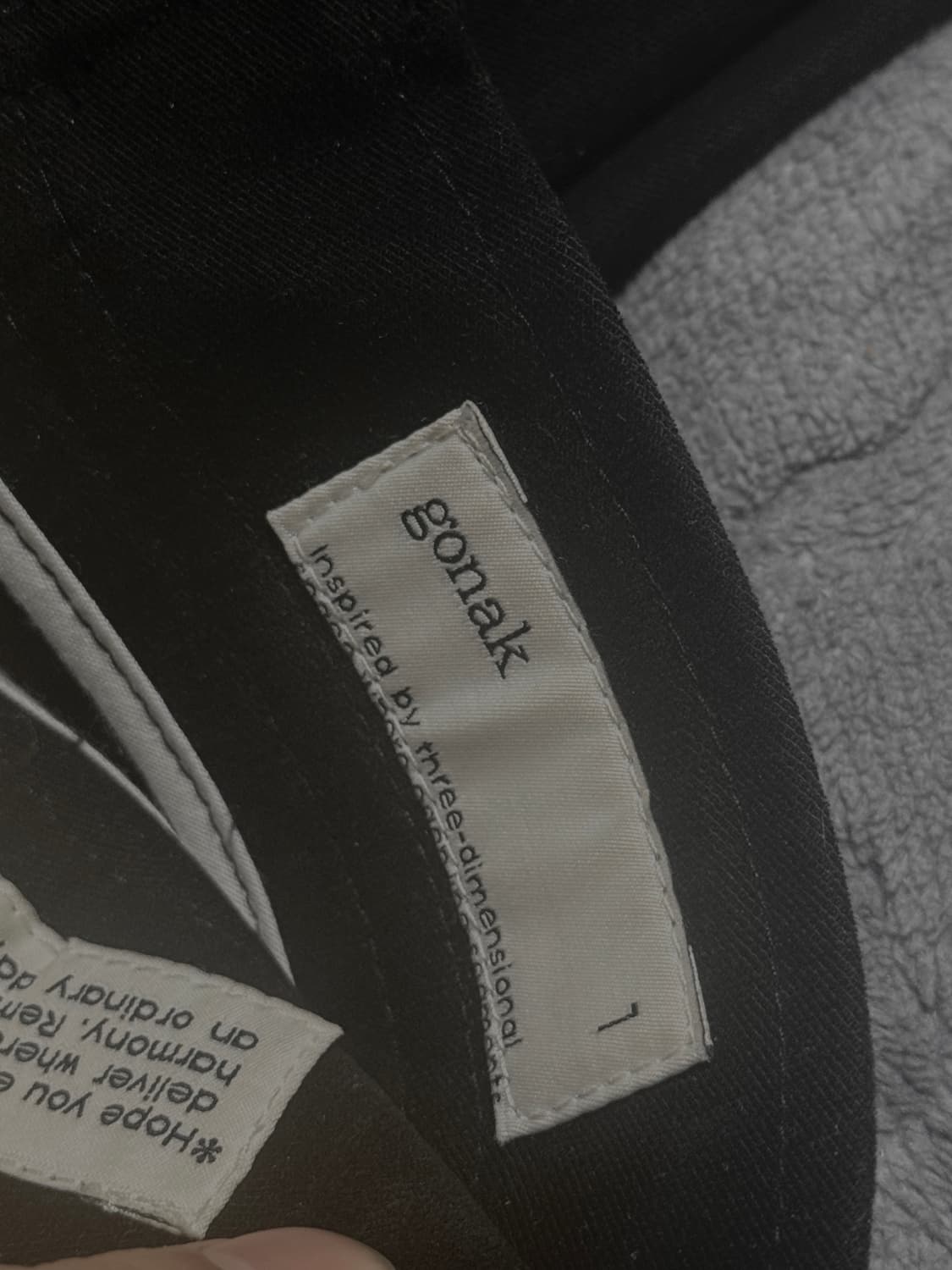 고낙 gonak 리벳 팬츠 1사이즈 상품이미지1