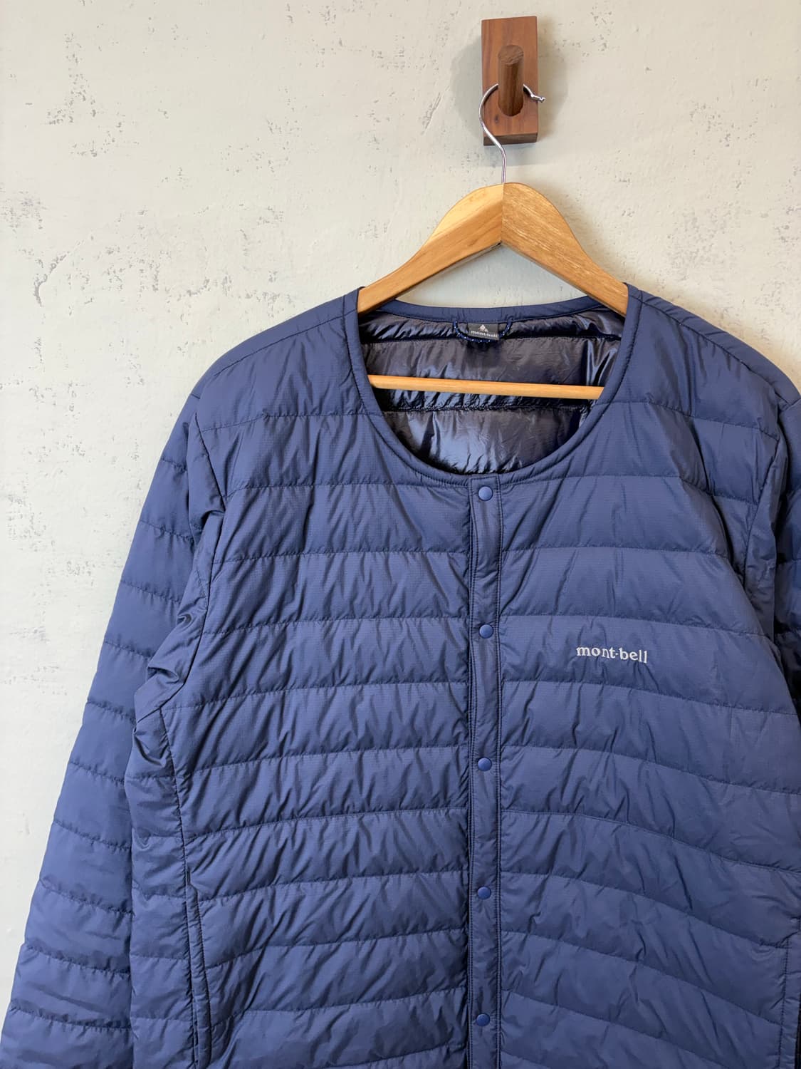 몽벨 슈페리어 다운 라이트넥 자켓 네이비 상품이미지5