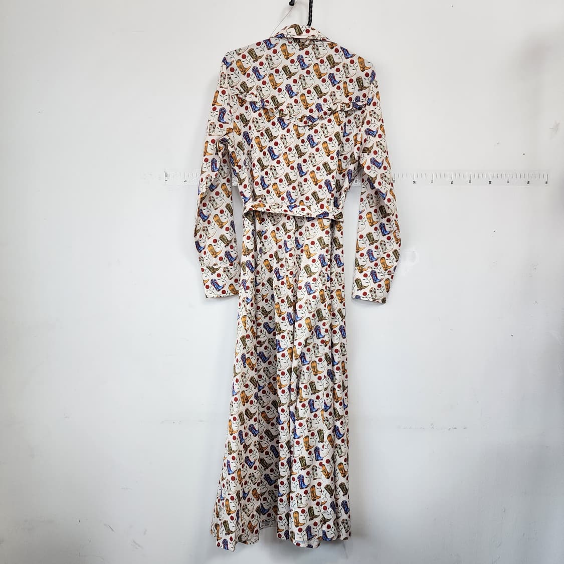 산드로 패턴 롱 원피스 상품이미지4