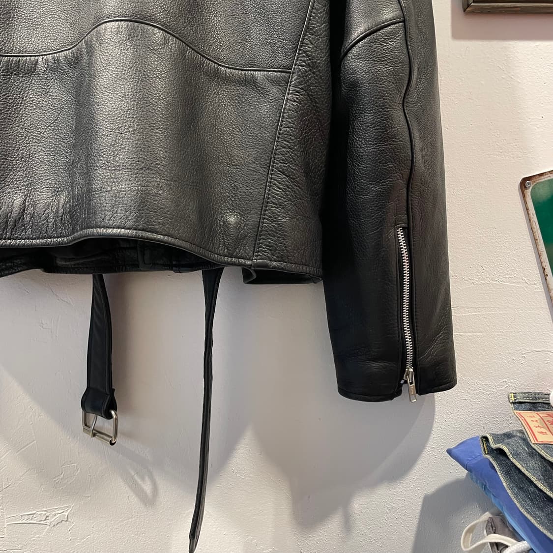 90s 하드락카페 라이더자켓 2XL 상품이미지6