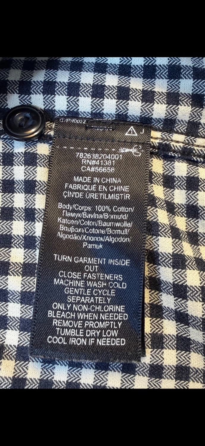 더블알엘 체크 워크 셔츠 상품이미지6