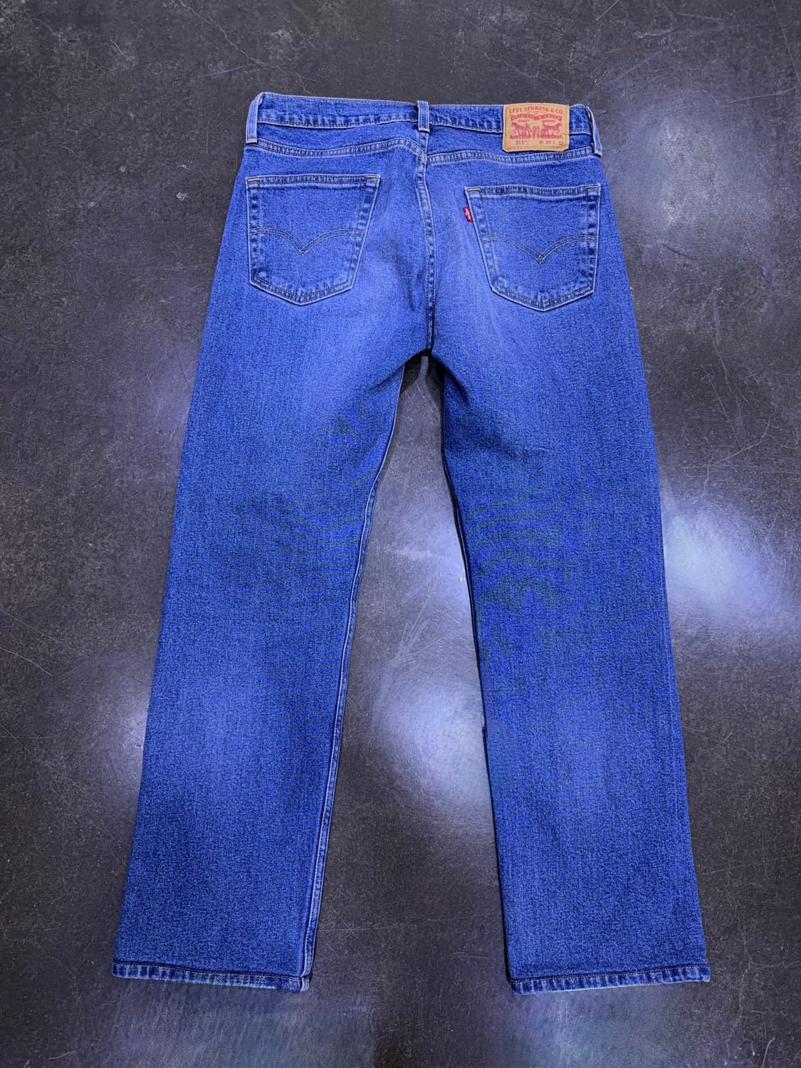 리바이스 513 슬림 스트레이트핏 중청 워싱 데님팬츠 30 상품이미지2