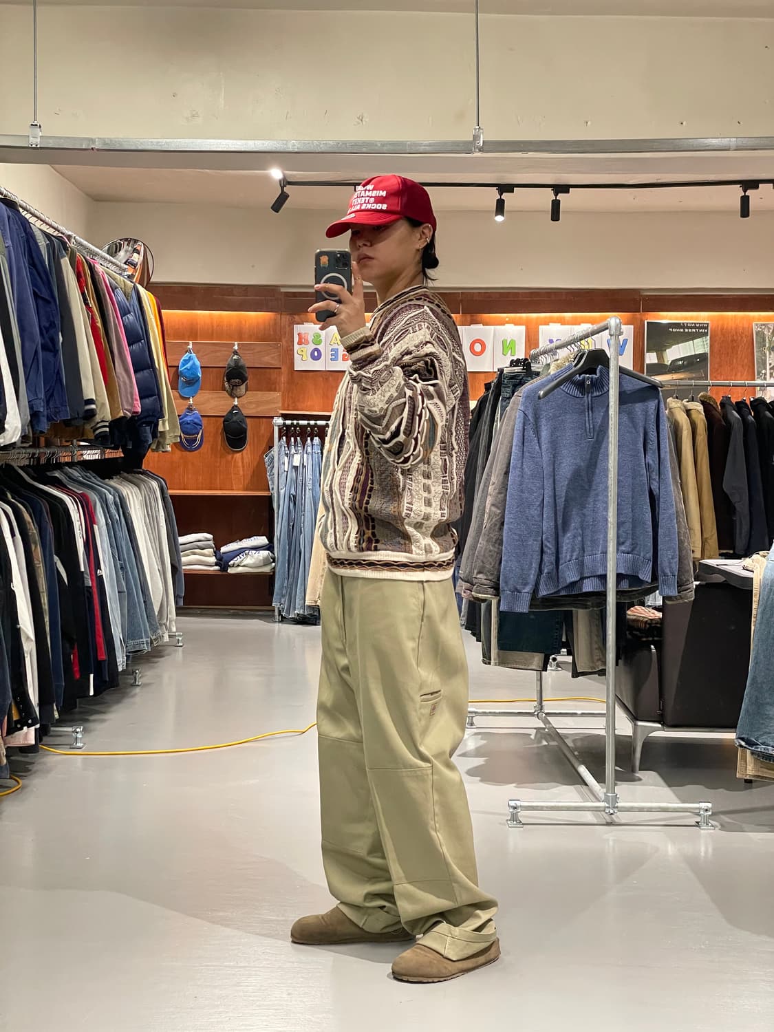 빈티지 케이블 니트   상품이미지5