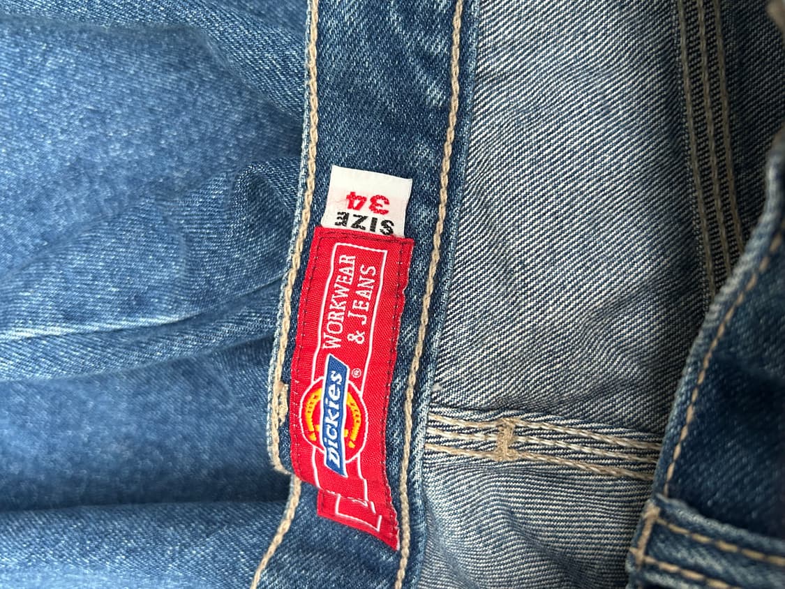 2000s 디키즈 데님 워크웨어 버뮤다 반바지 상품이미지3