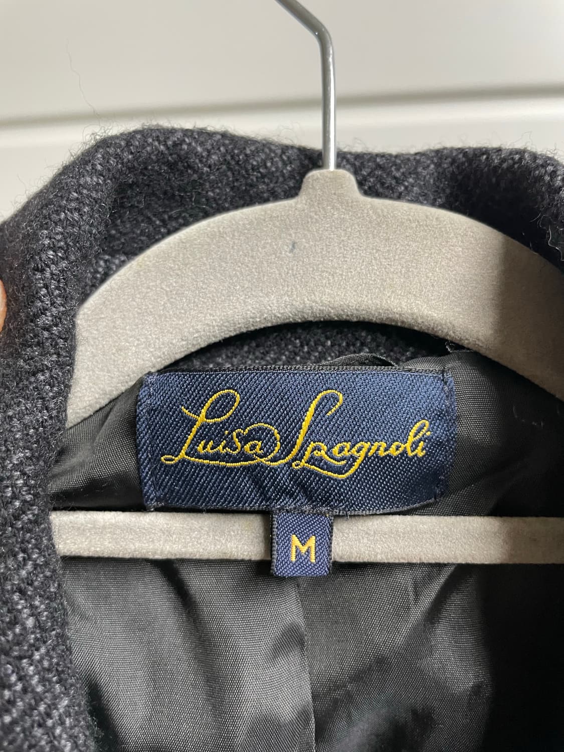 루이자 스파뇰리 100% 버진 울 트렌치 코트 상품이미지9