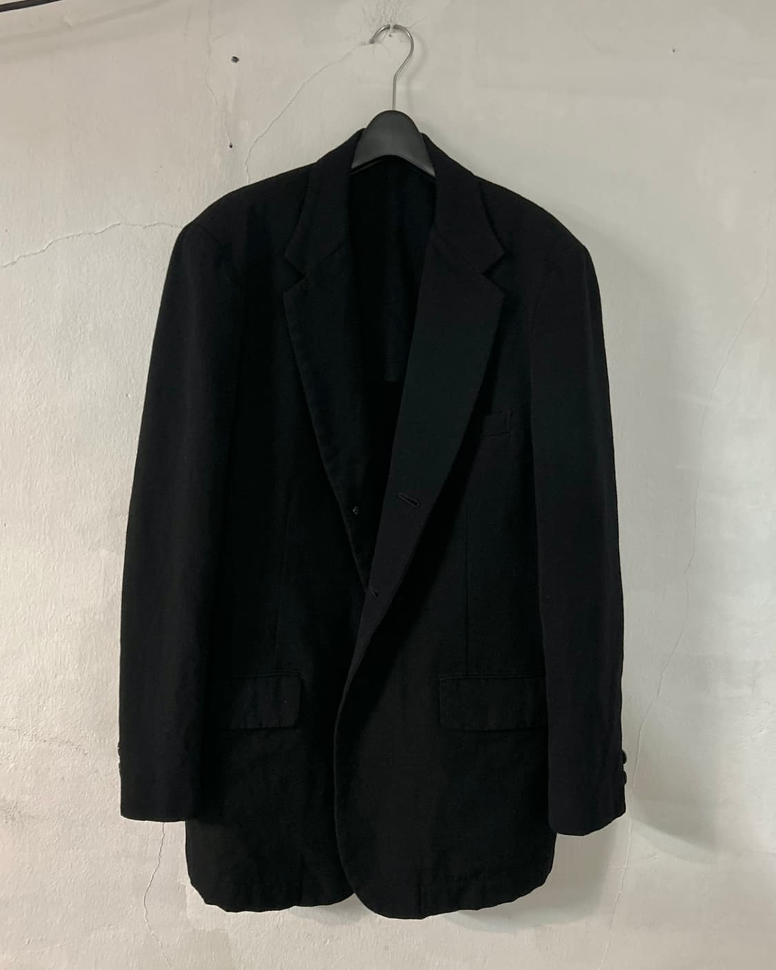 Yohji Yamamoto Ovesize Wool Blazer 상품이미지1