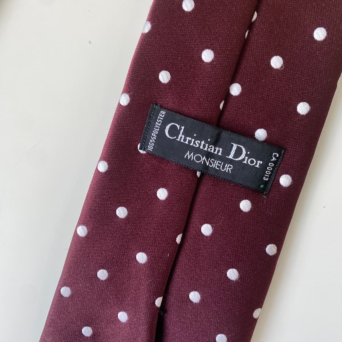 크리스찬 디올(Dior) 심플로고 명품 정품넥타이 상품이미지5