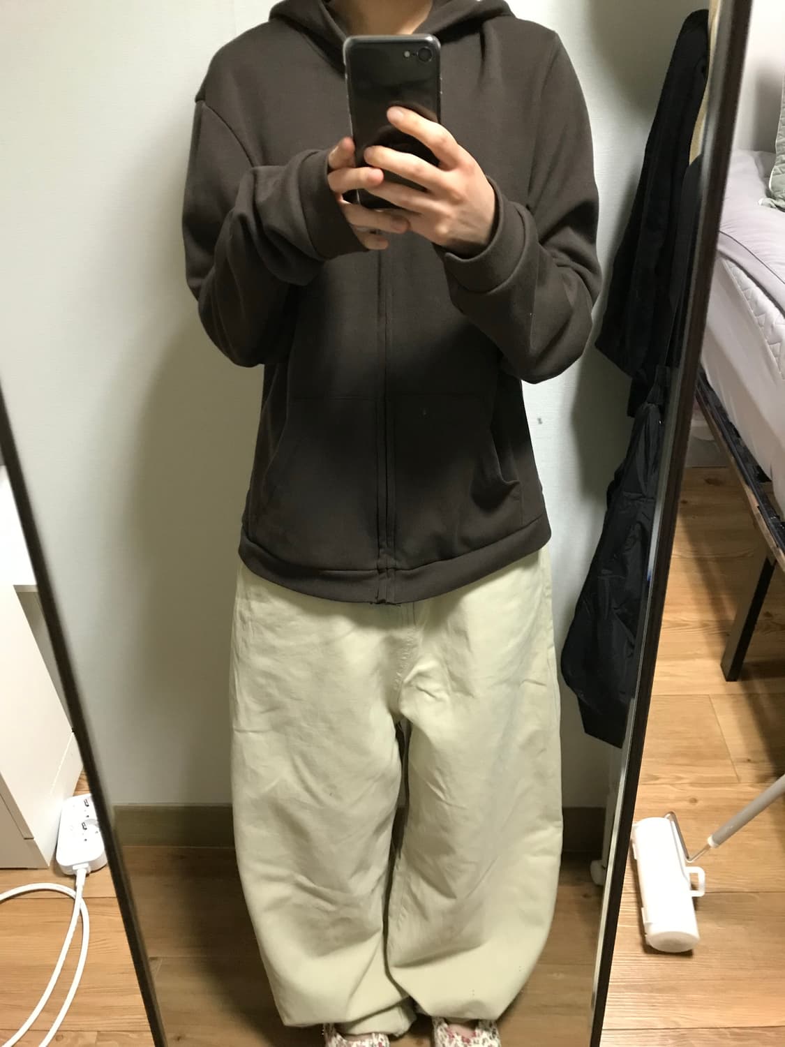 베이지 데님팬츠 상품이미지2