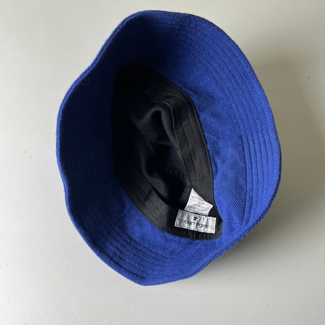 [Courreges] 꾸레쥬 로고 버킷햇 상품이미지3