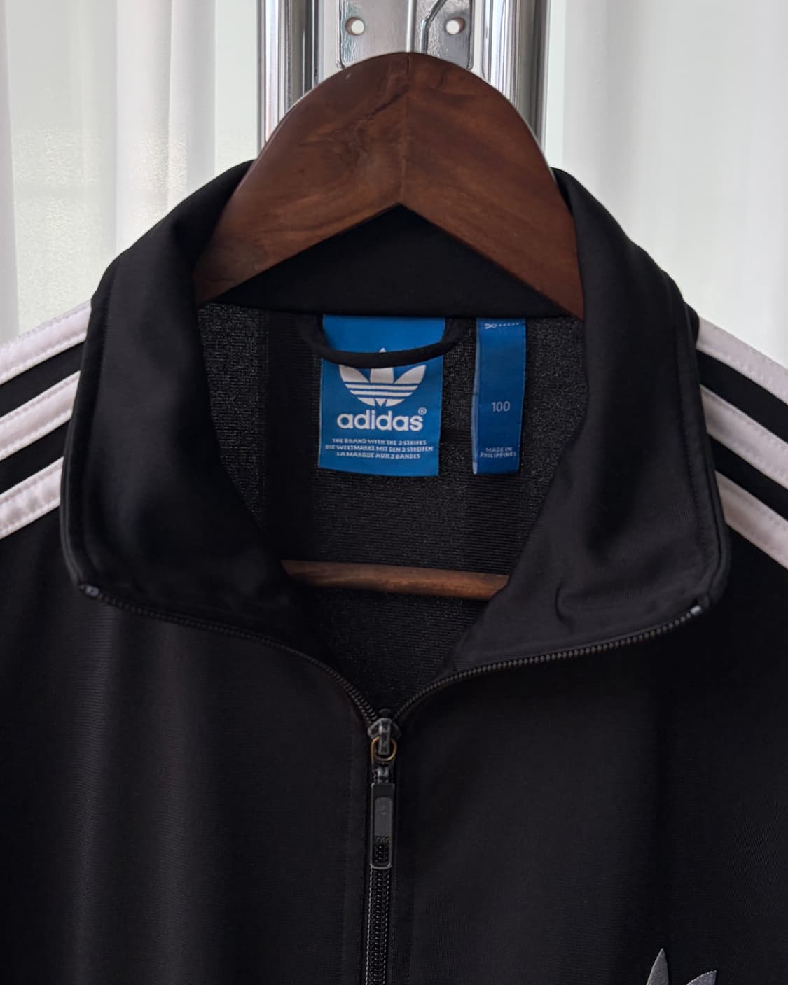 [L]아디다스 구형 파이어버드 블랙 트랙탑 져지 상품이미지6