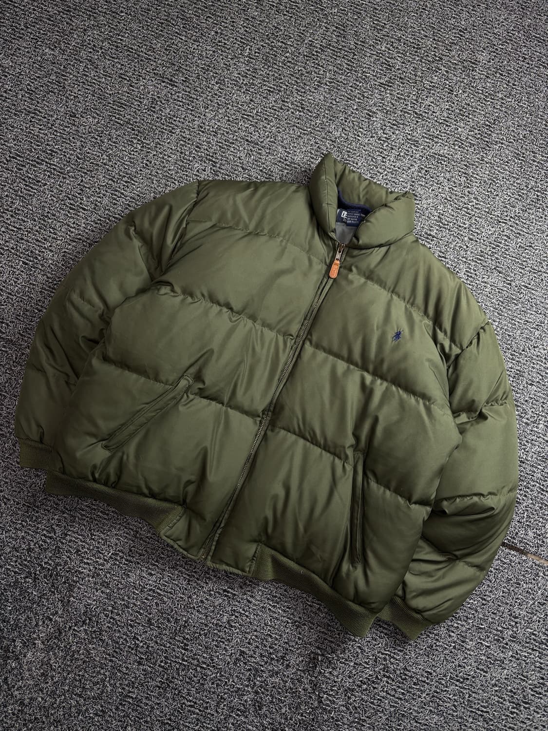 90s 폴로 랄프로렌 아카이브 올리브 다운 푸퍼 패딩 2298 상품이미지1