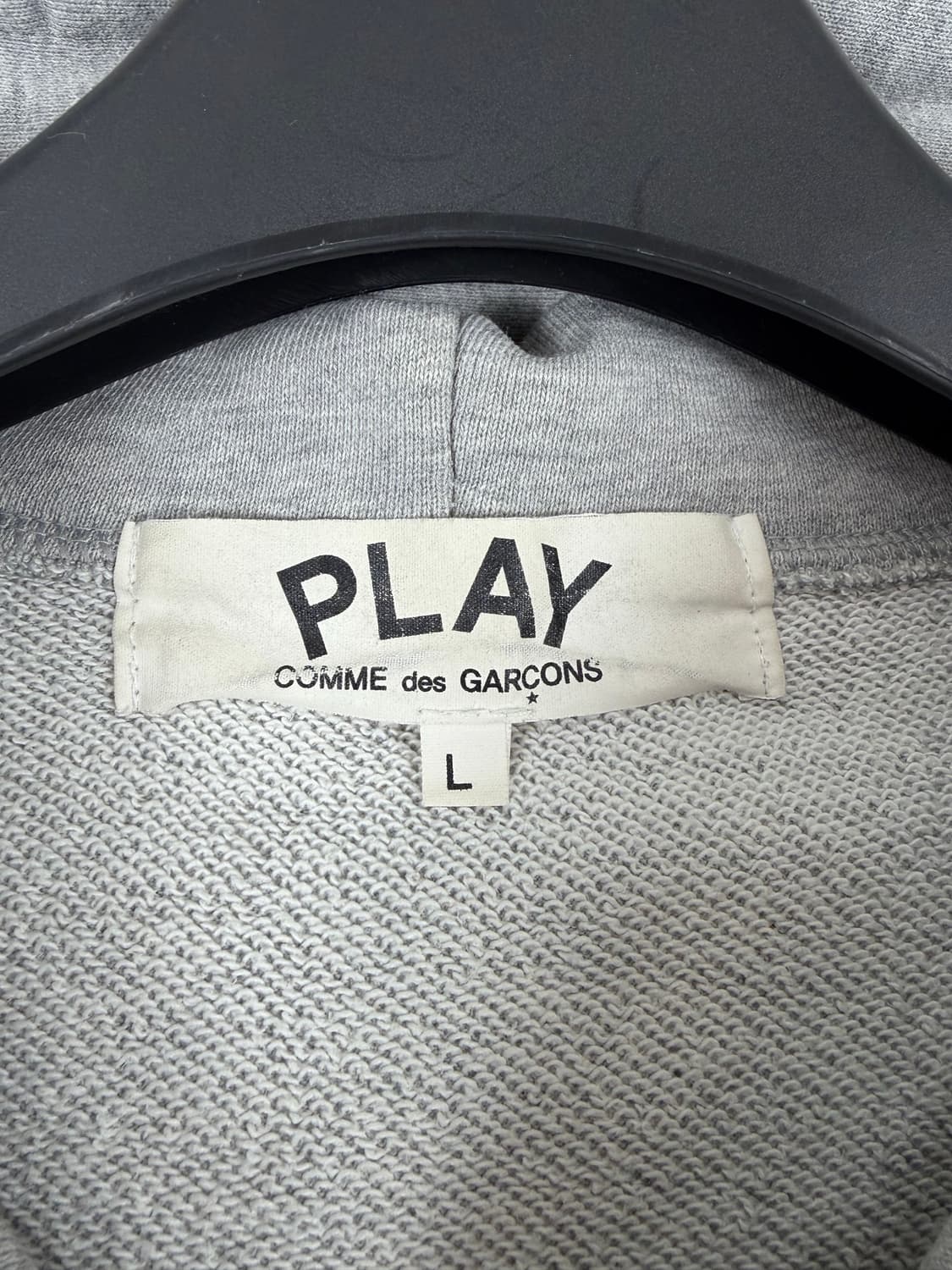 a48) 꼼데가르송 플레이 5 하트 후드집업 상품이미지3