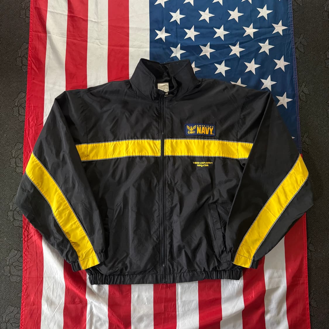 [M] 밀리터리 미 해군 NAVY 바람막이 자켓-8 상품이미지1