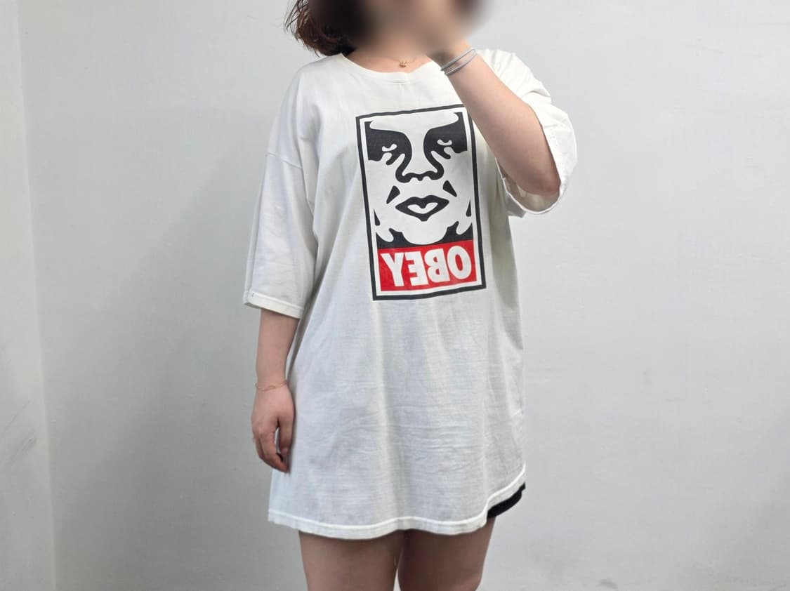 [프립]오베이 반팔티 아이보리 상품이미지2
