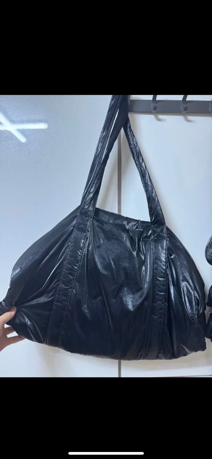 레페토 빅 글라이드 더플백 나일론 블랙 상품이미지3
