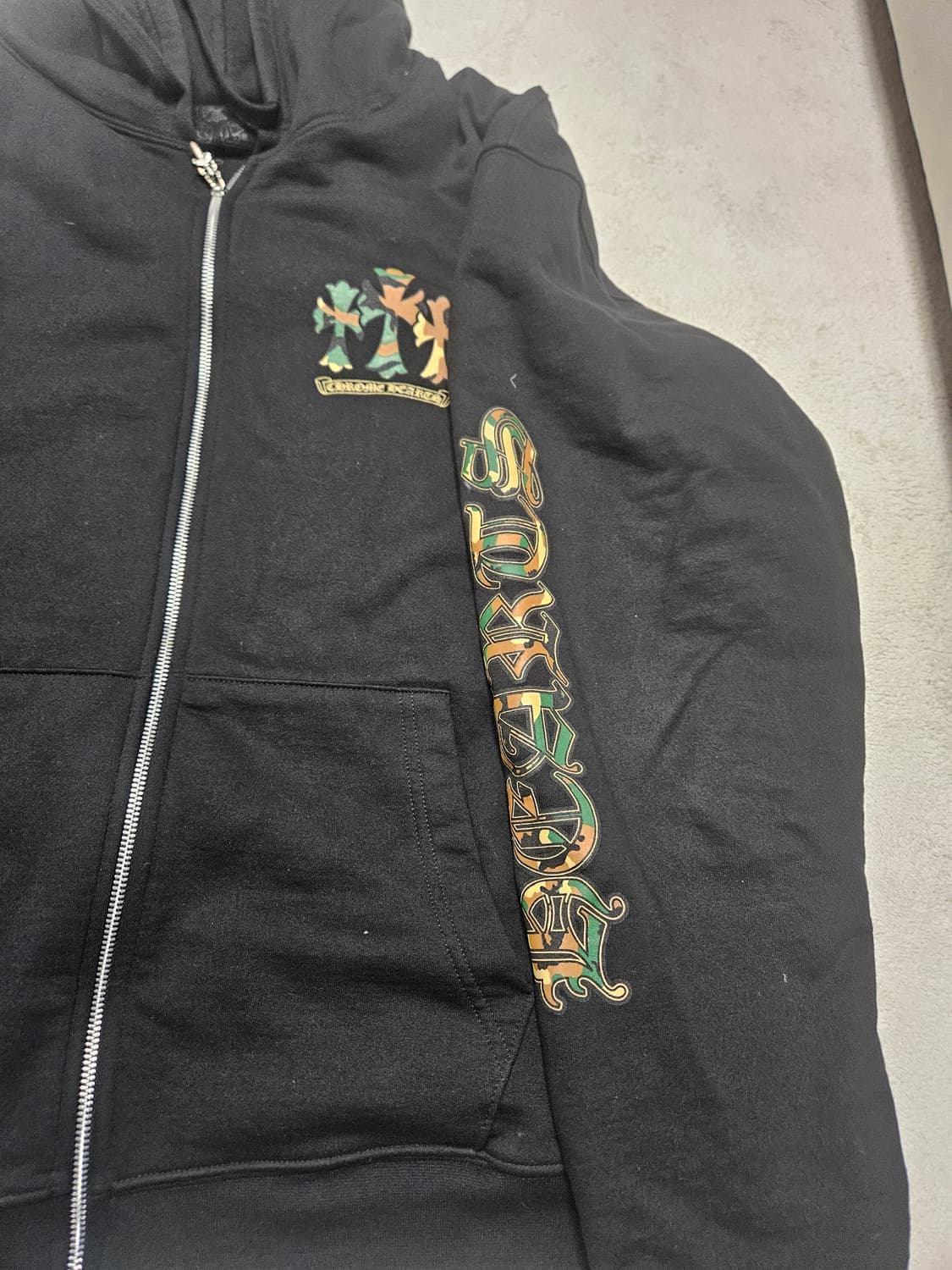 [XXL] 크롬하츠 카모 홀스슈 후드집업 상품이미지2