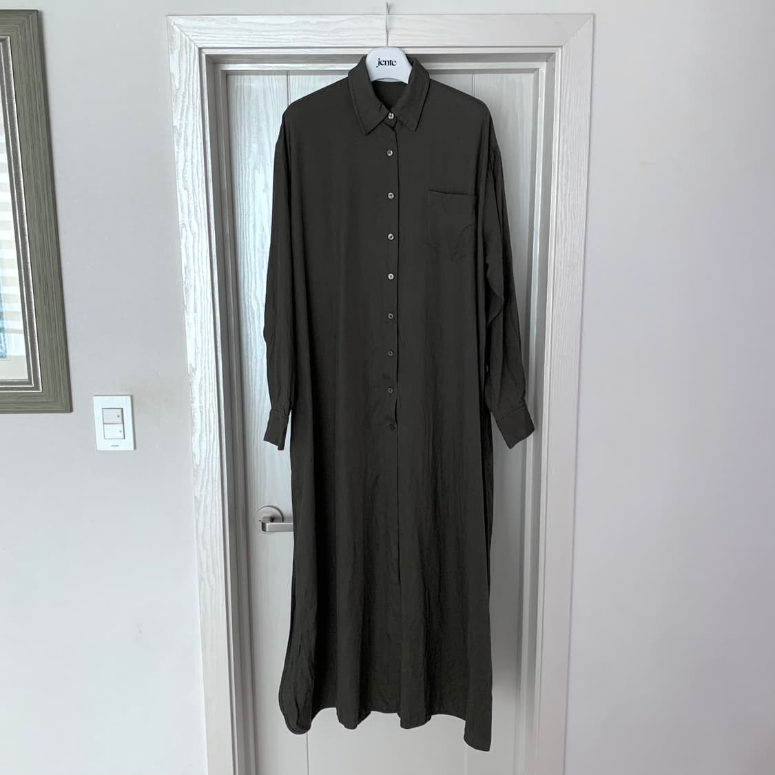 The frankie shop 프랭키샵 텐셀 avery 셔츠 드레스 상품이미지2