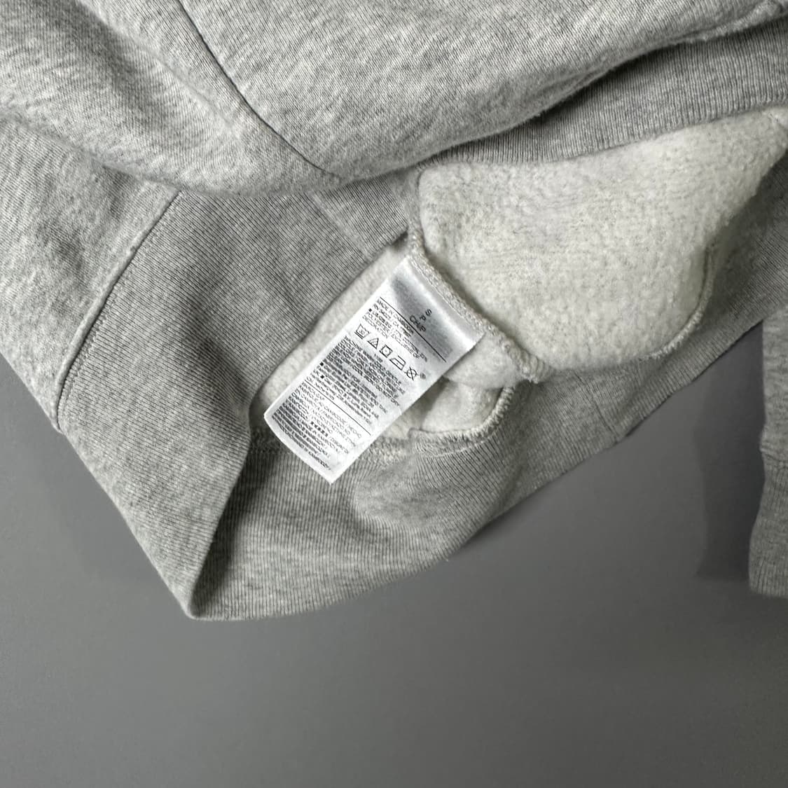 GAP 기모 후드티 그레이 S [013106] 상품이미지5