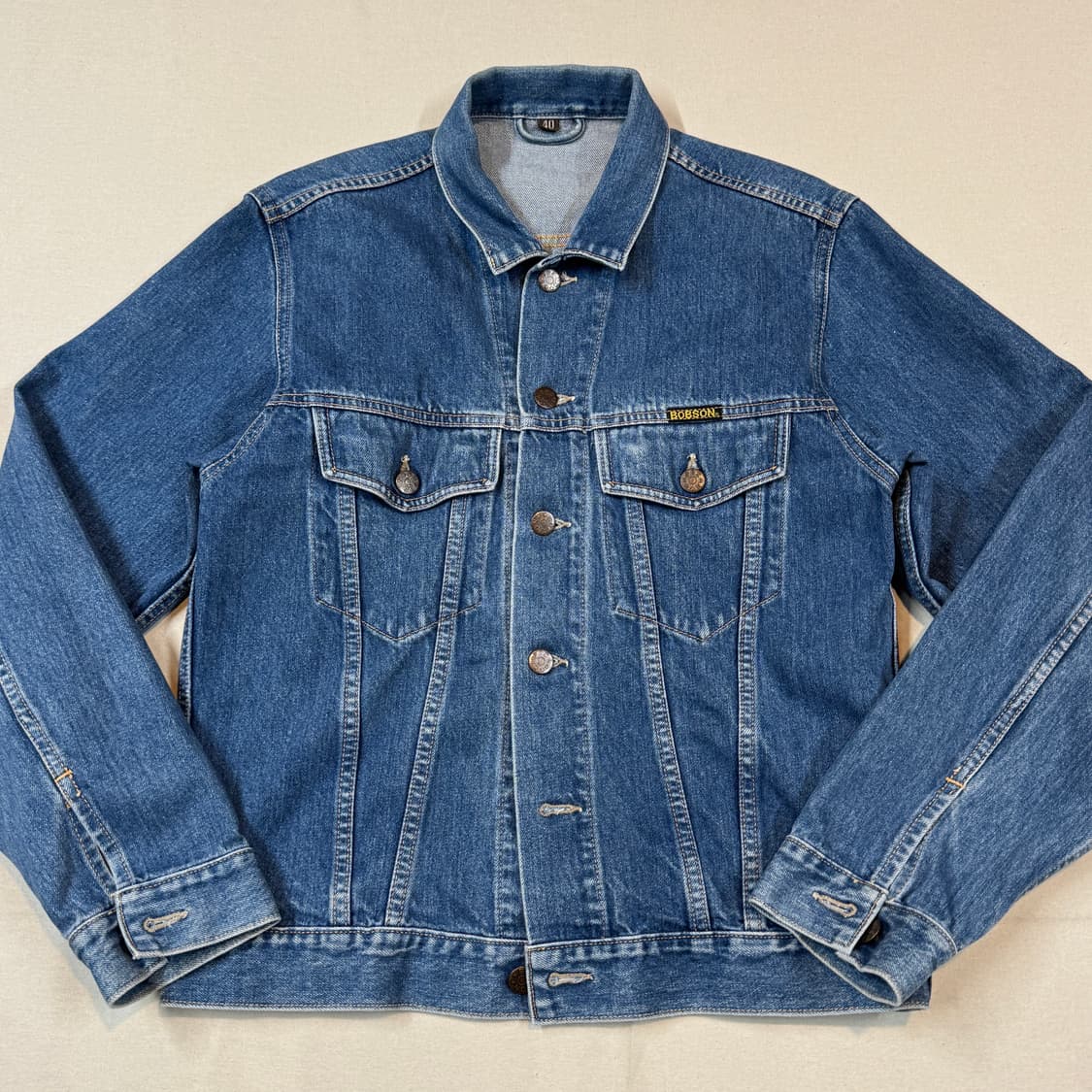 40) BOBSON 밥슨 빈티지 트러커 데님 자켓 상품이미지2