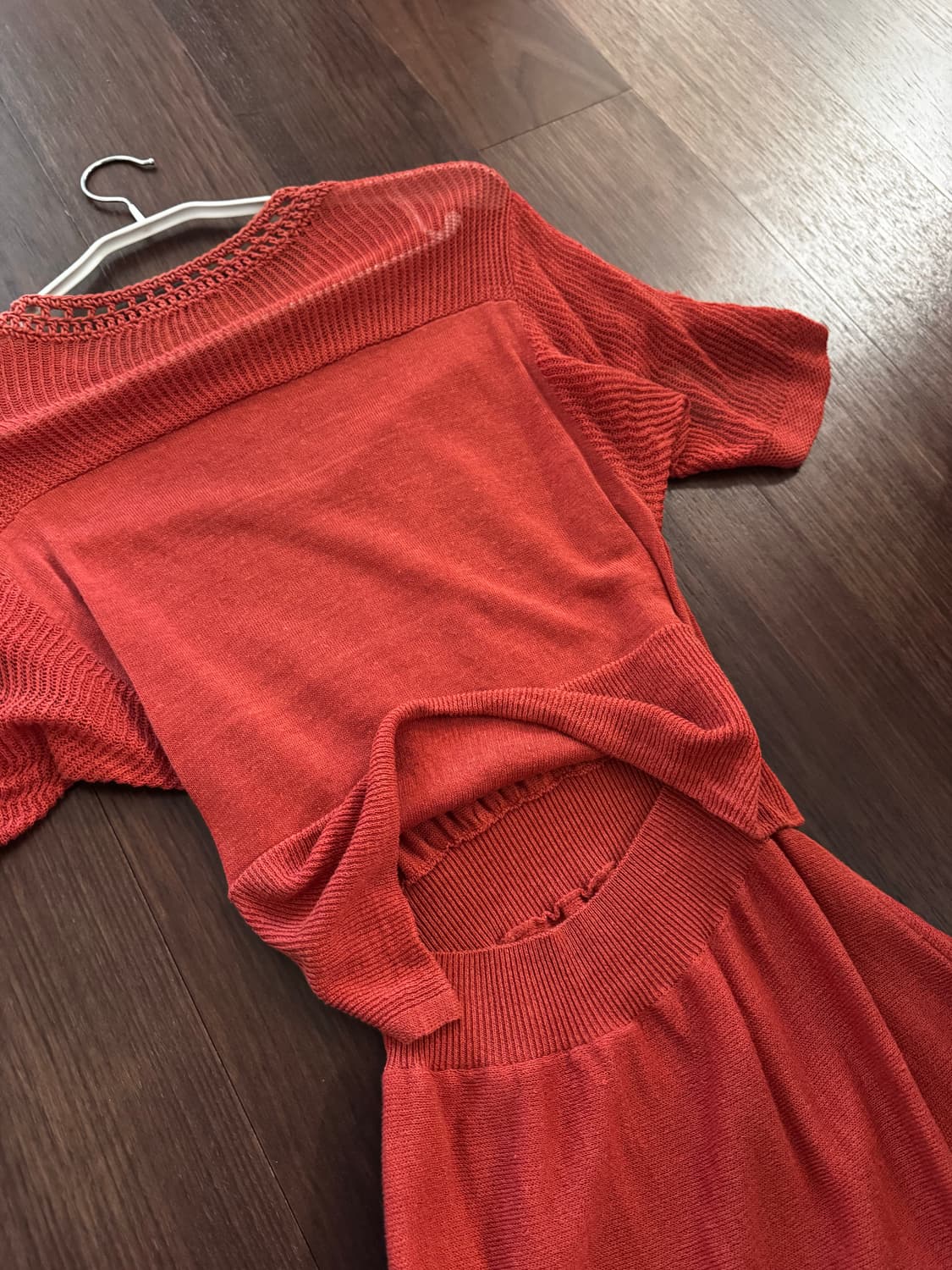 비비안웨스트우드 니트 롱 원피스 상품이미지4