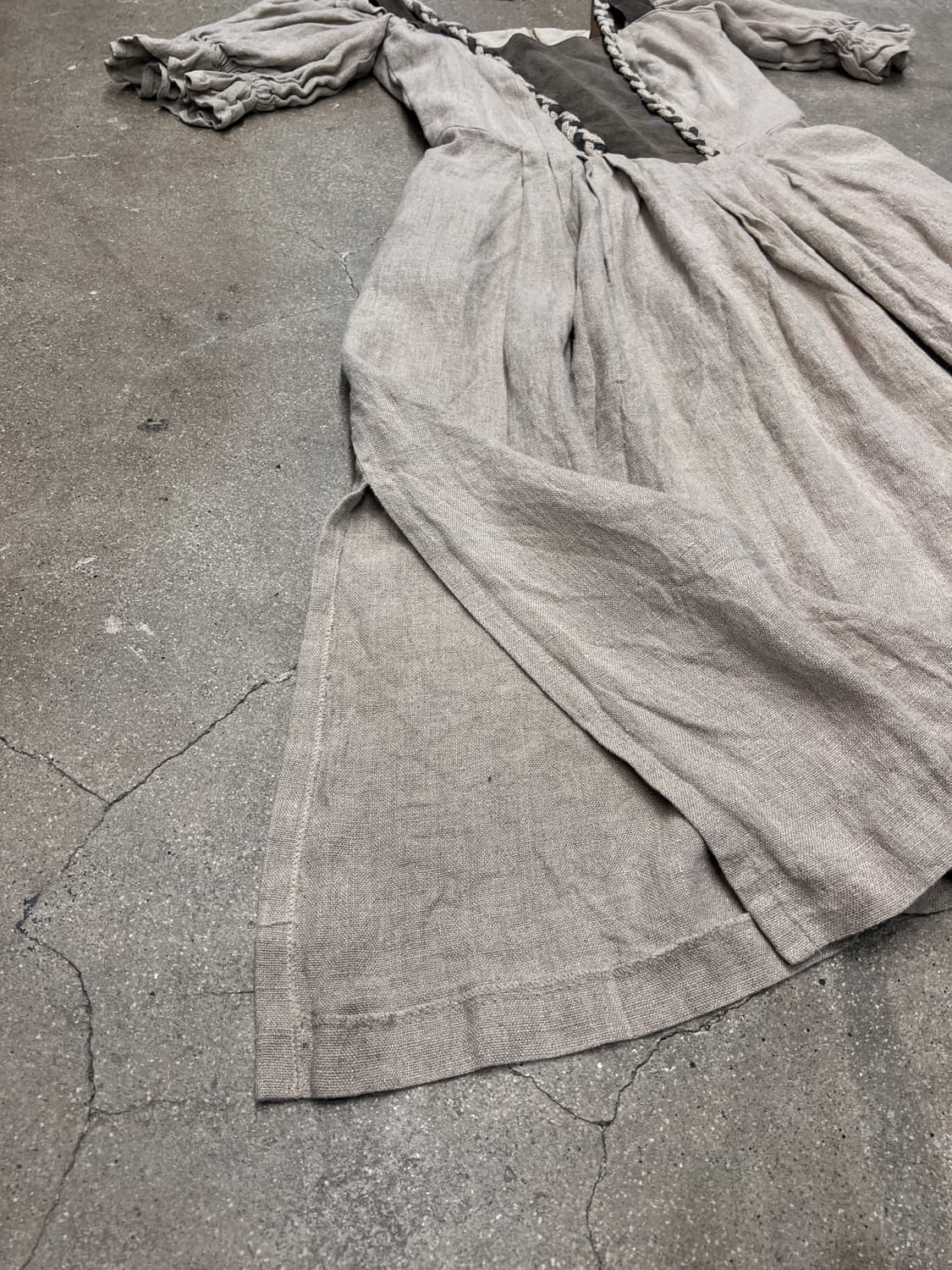 티롤리안 리넨 원피스  상품이미지7