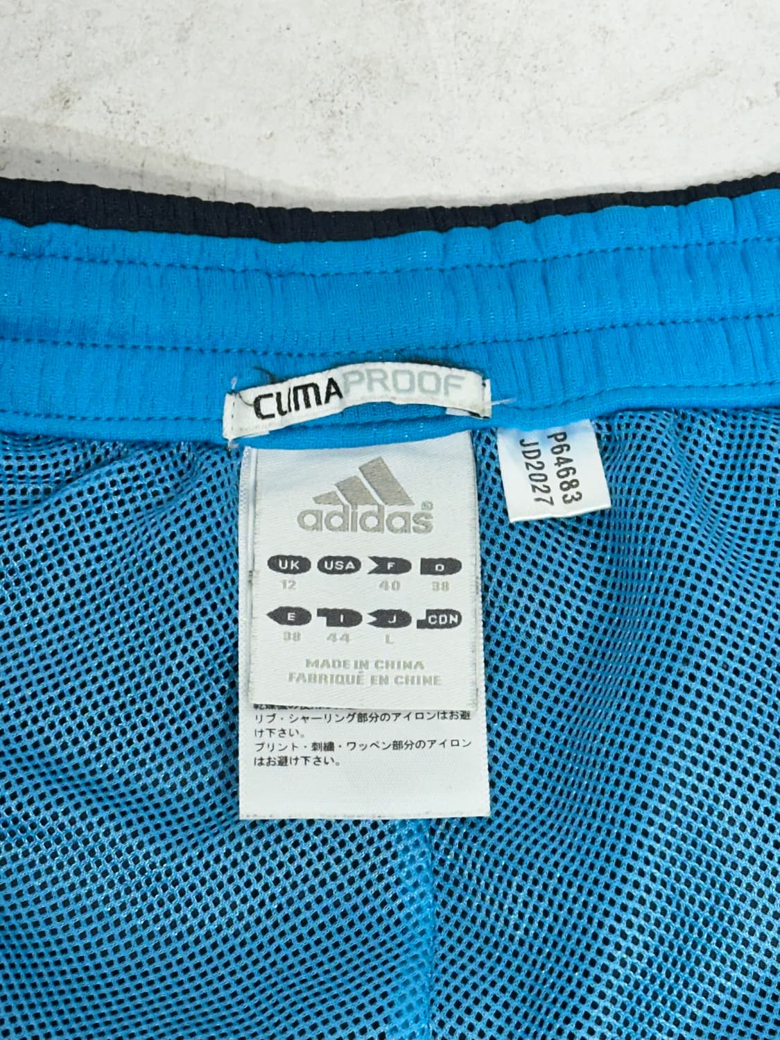 아디다스 네이비 와이드 삼선 추리닝 트레이닝 대대당 트랙 팬츠 L 상품이미지7