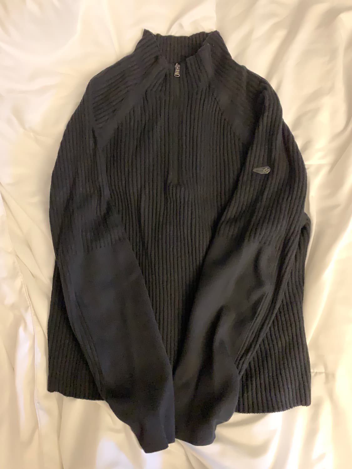 록히드마틴 Color Scheme Knit Top (BLACK) 3사이즈 상품이미지3