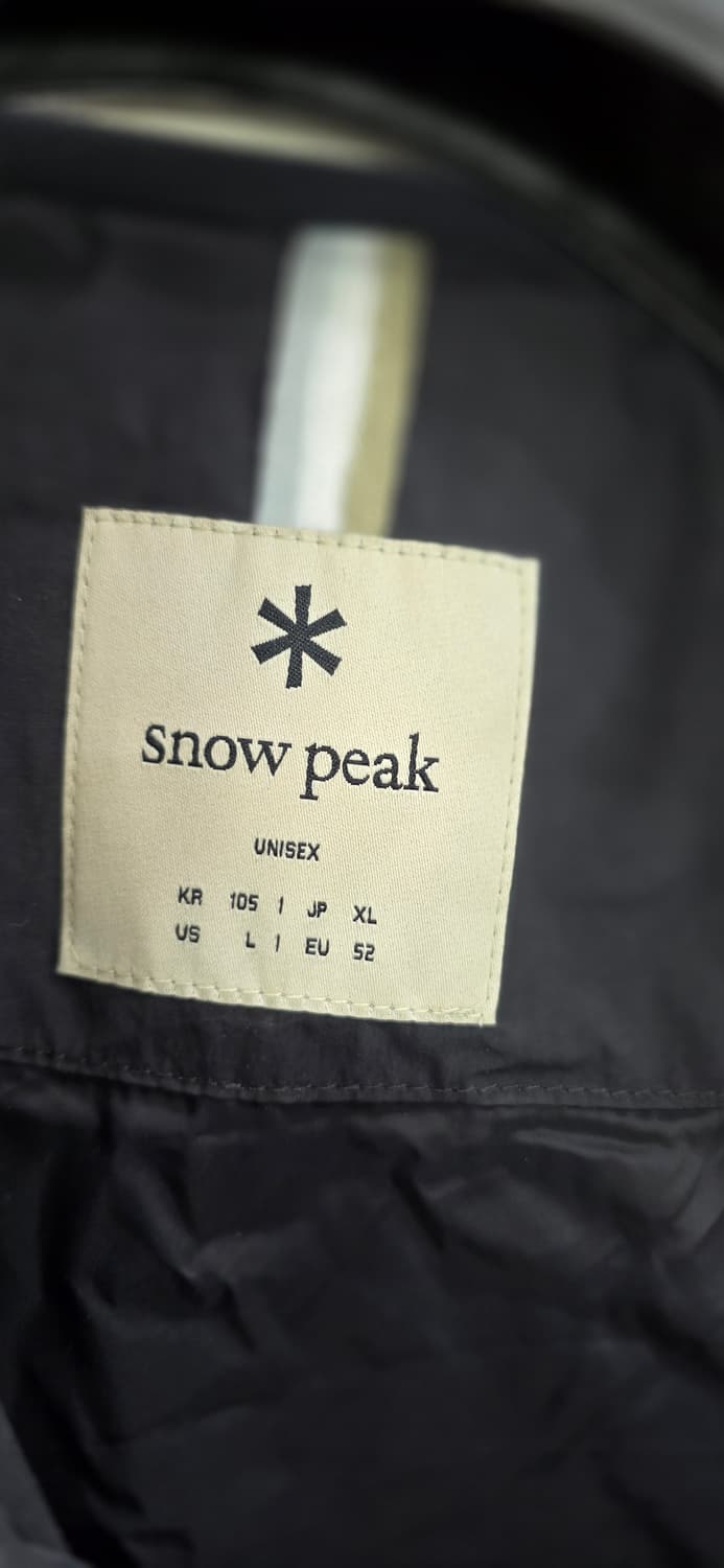 스노우피크 공용 캠픽 패딩 풀오버 맨투맨 105 상품이미지7
