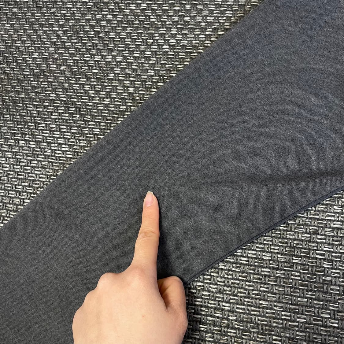 FILA 휠라 그레이 안감기모 져지 트랙탑 95 상품이미지5