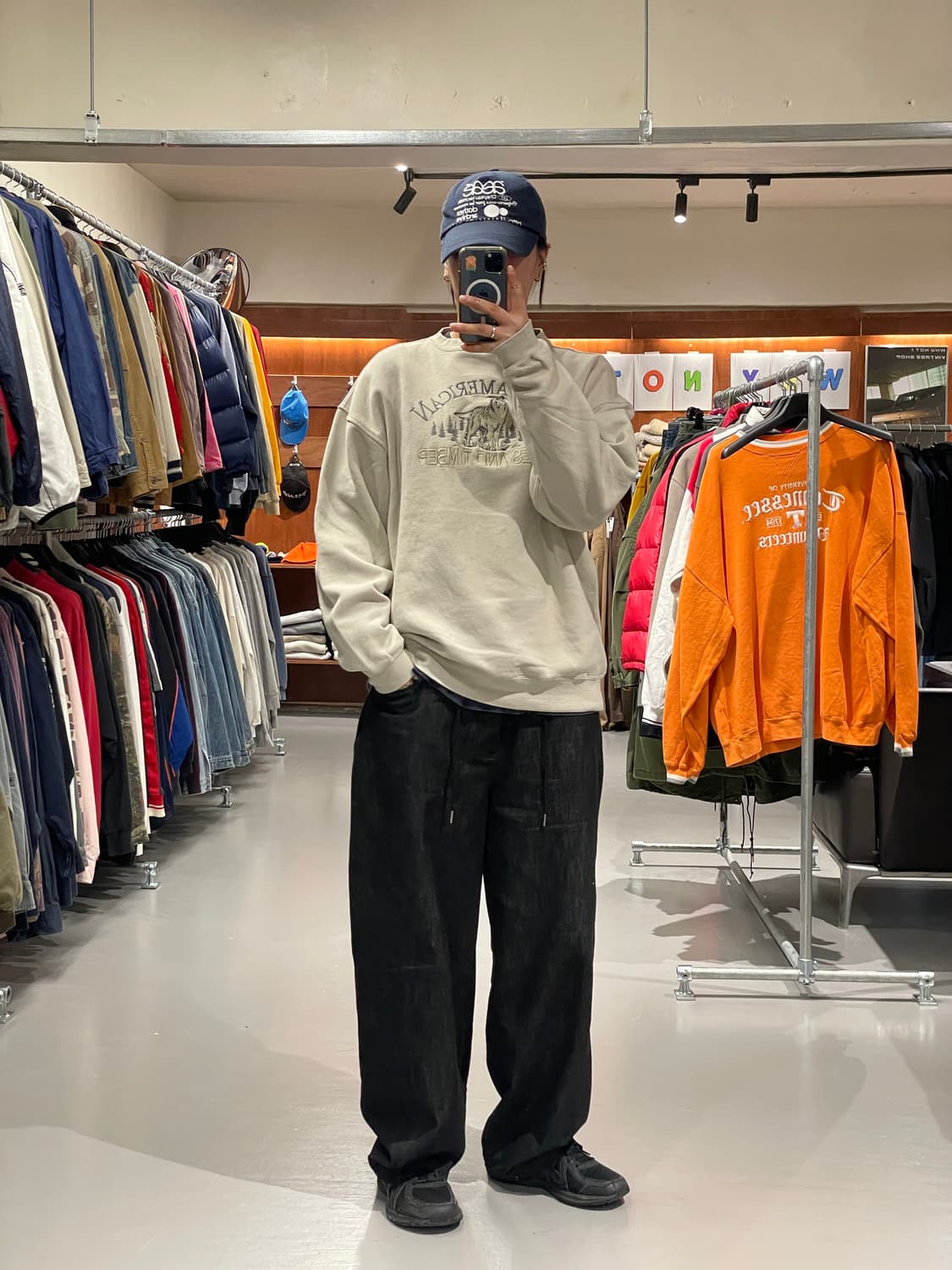 90s wolf sweat shirt  상품이미지2