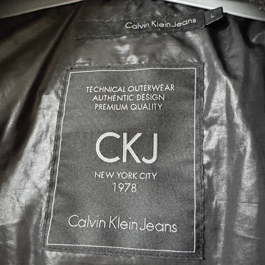 캘빈클라인 숏패딩 그레이 상품이미지7