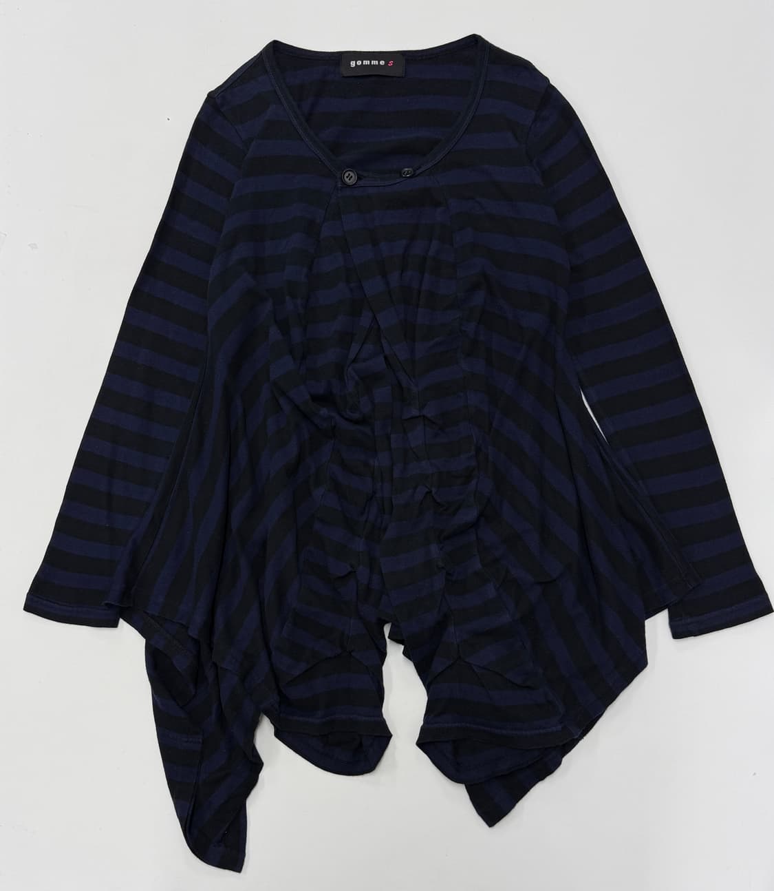 Gomme stripe asymmetric top 상품이미지2