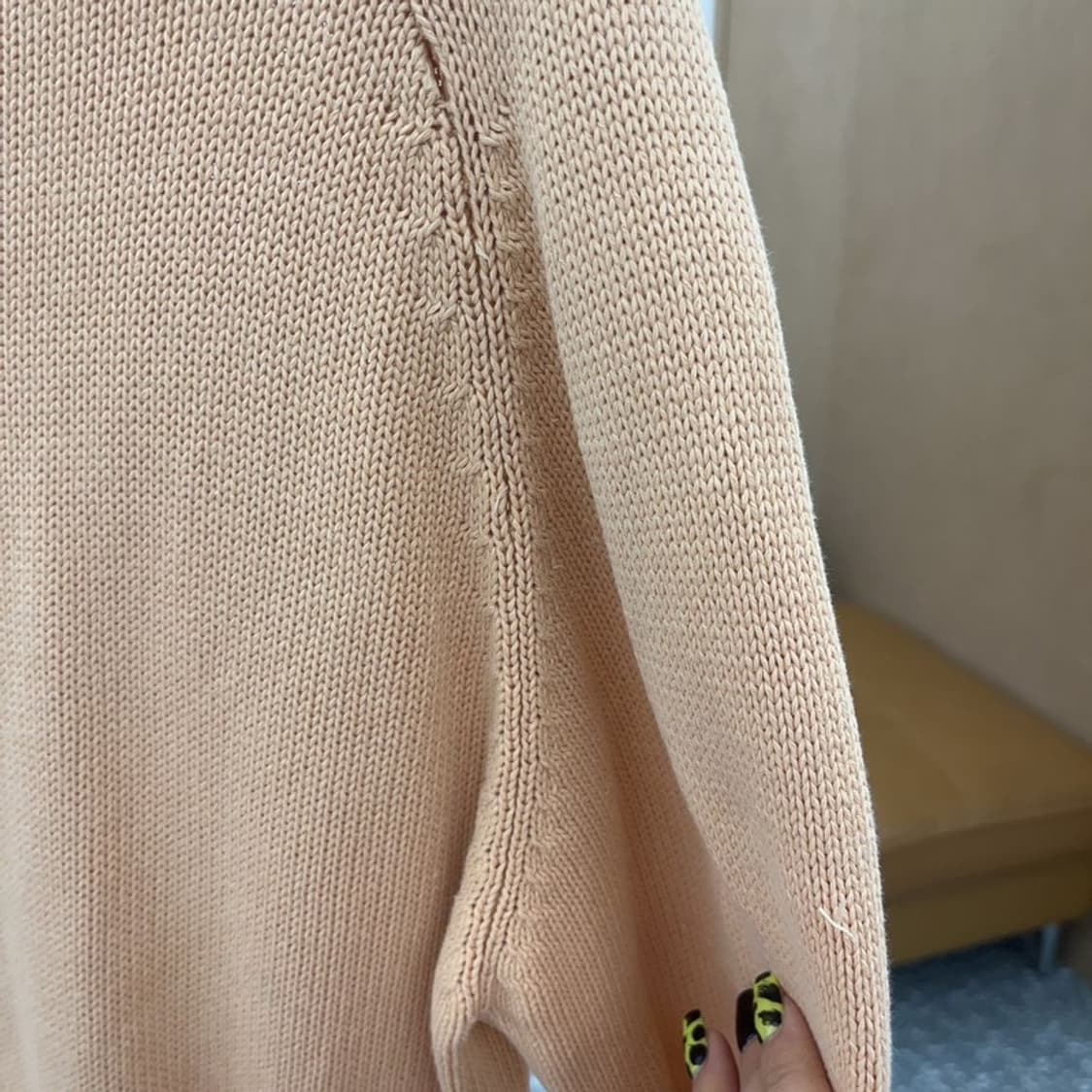 폴로 랄프로렌 빈티지 컨트리 오렌지베이지 니트 100 C07527 상품이미지8