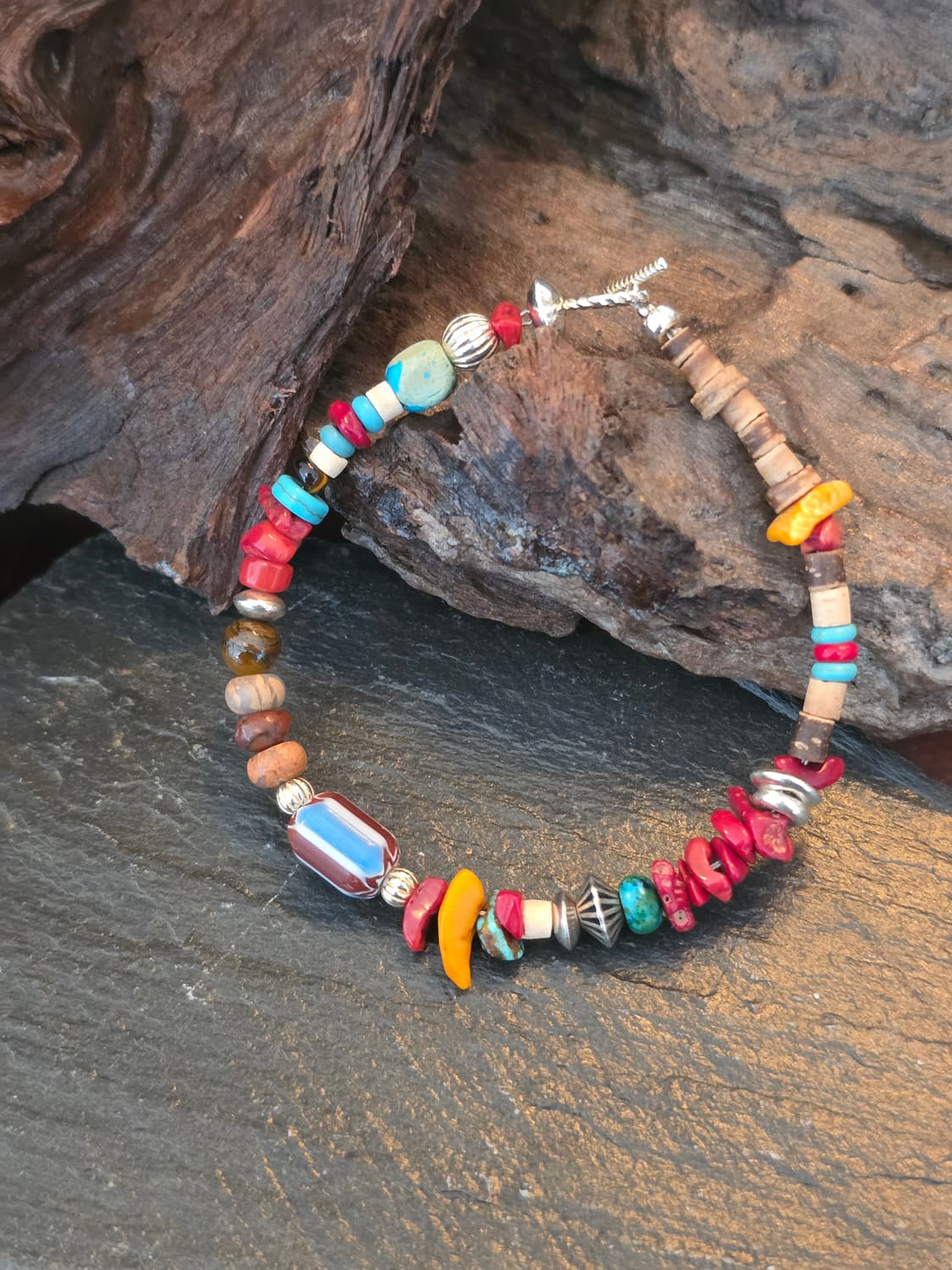 3cross REDTRAIL silver/stone bracelet 상품이미지2