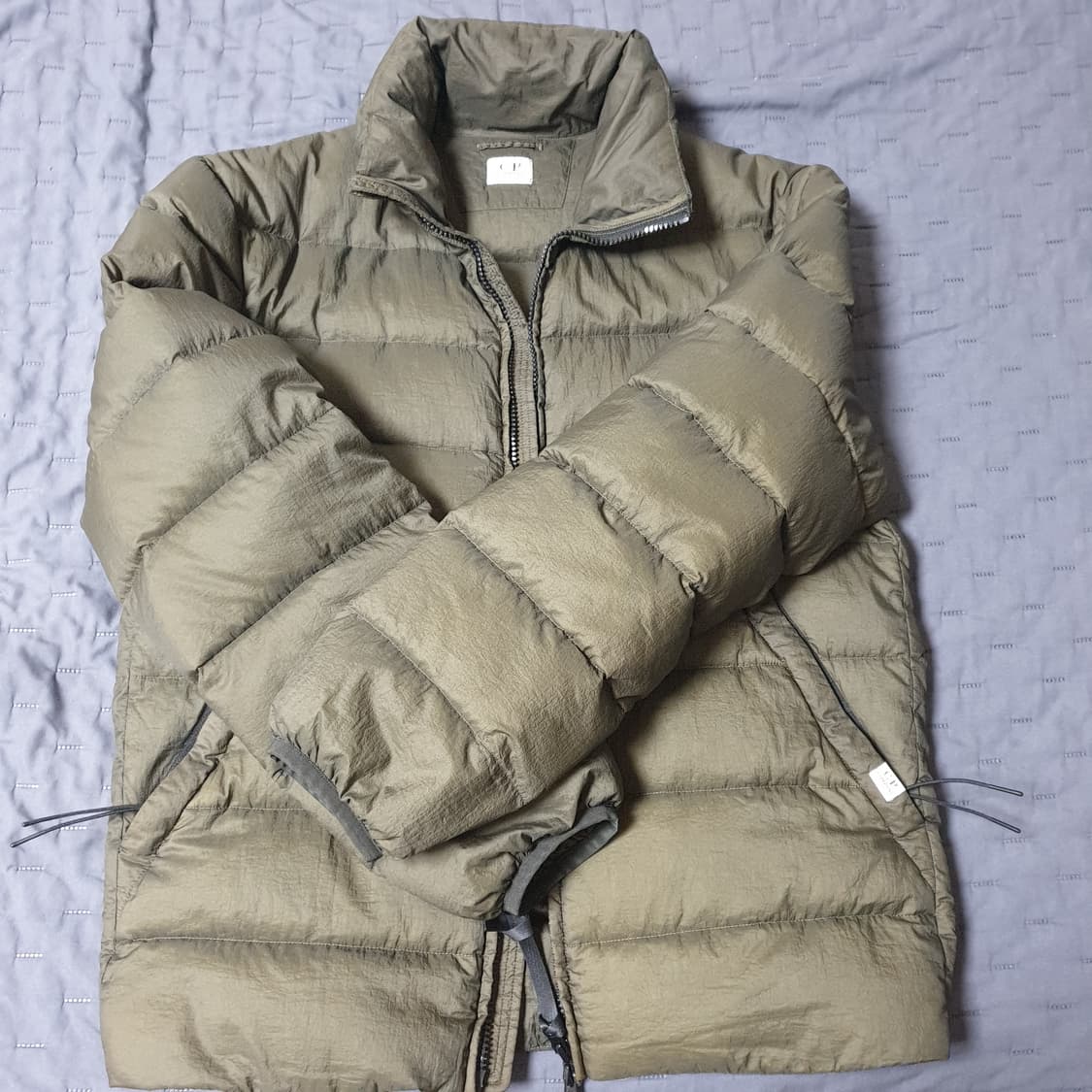 씨피컴퍼니 가먼트다잉 다운 경량 패딩 상품이미지1