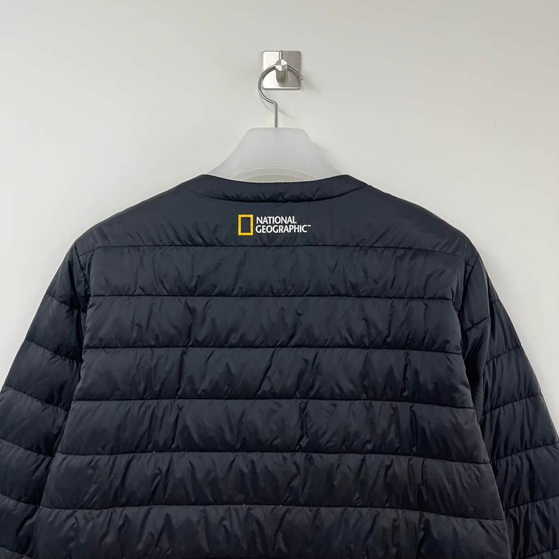 내셔널 지오그래픽 구스다운 블랙 경량패딩 상품이미지5