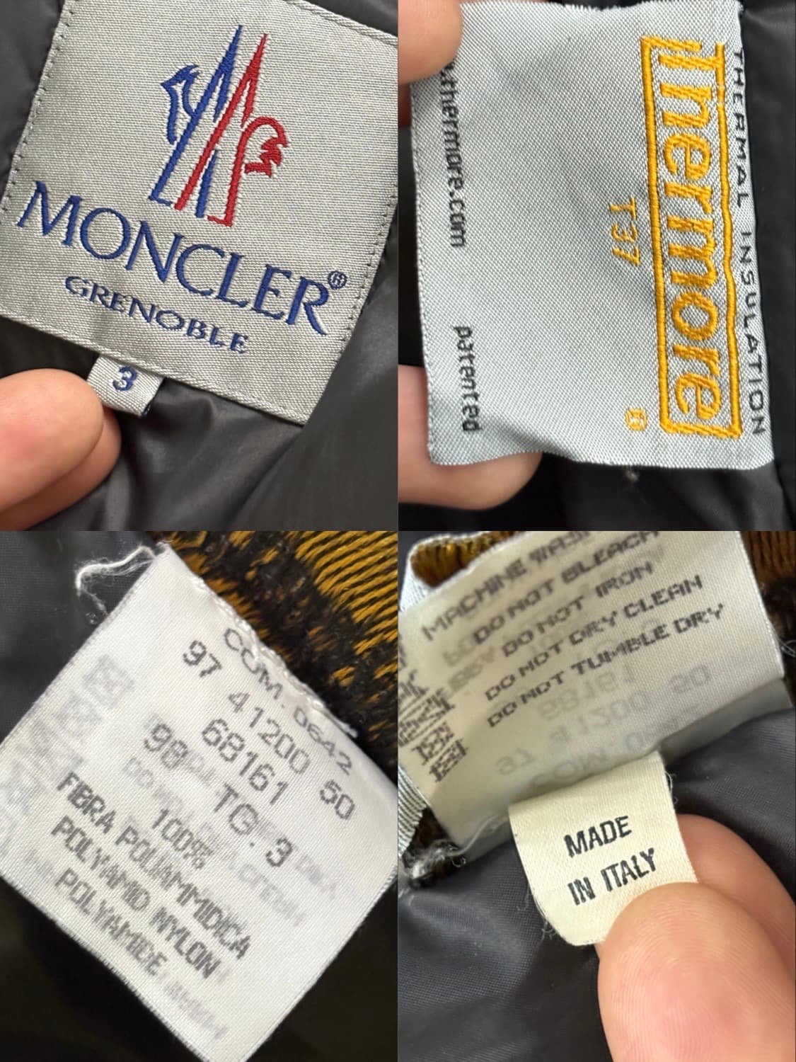 Moncler 몽클레어 블랙 후드 패딩 ​ 상품이미지9
