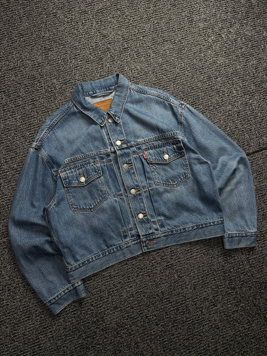 리바이스 프리미엄 빅E 2세대 데님 트러커 자켓 1957 상품이미지1