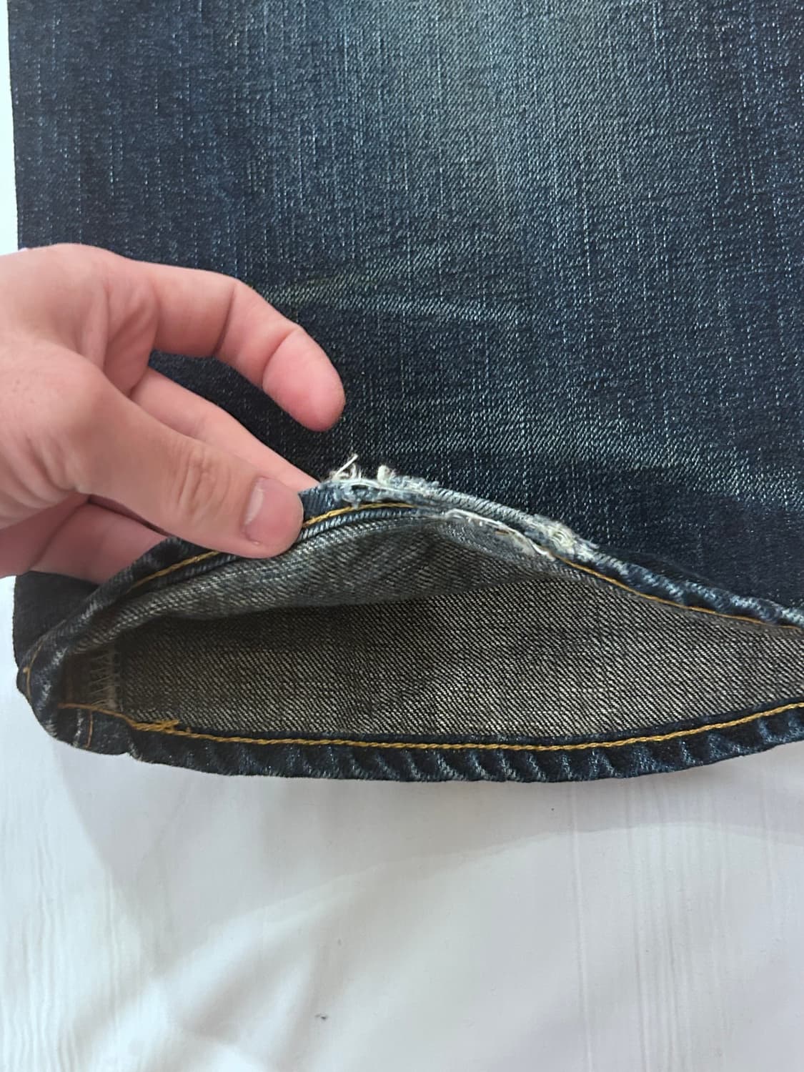 RRL 빈티지 파이브 포켓 기빈스 데님 진 33x34 상품이미지4