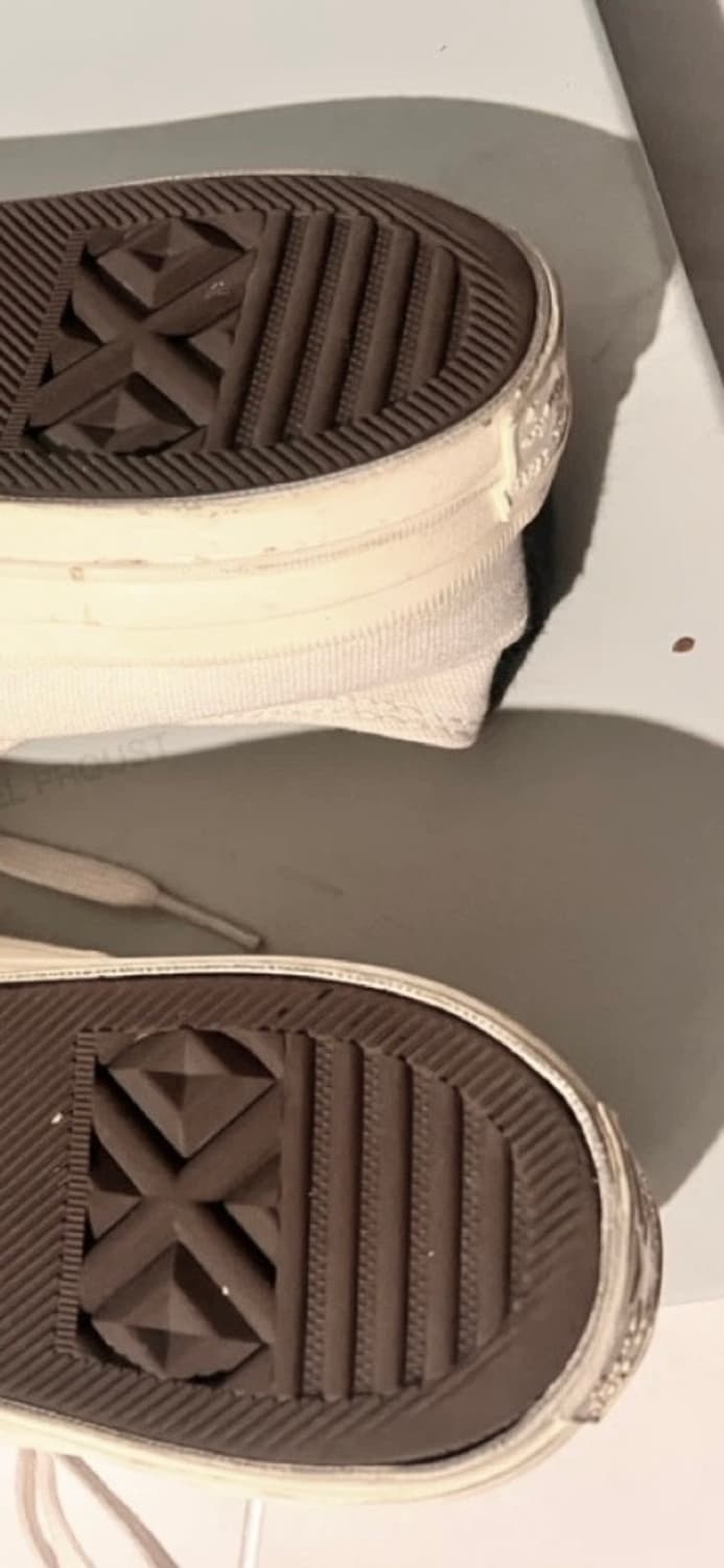 [정품] 컨버스 X 꼼데가르송 플레이 척 70 로우 아이보리 265 상품이미지6