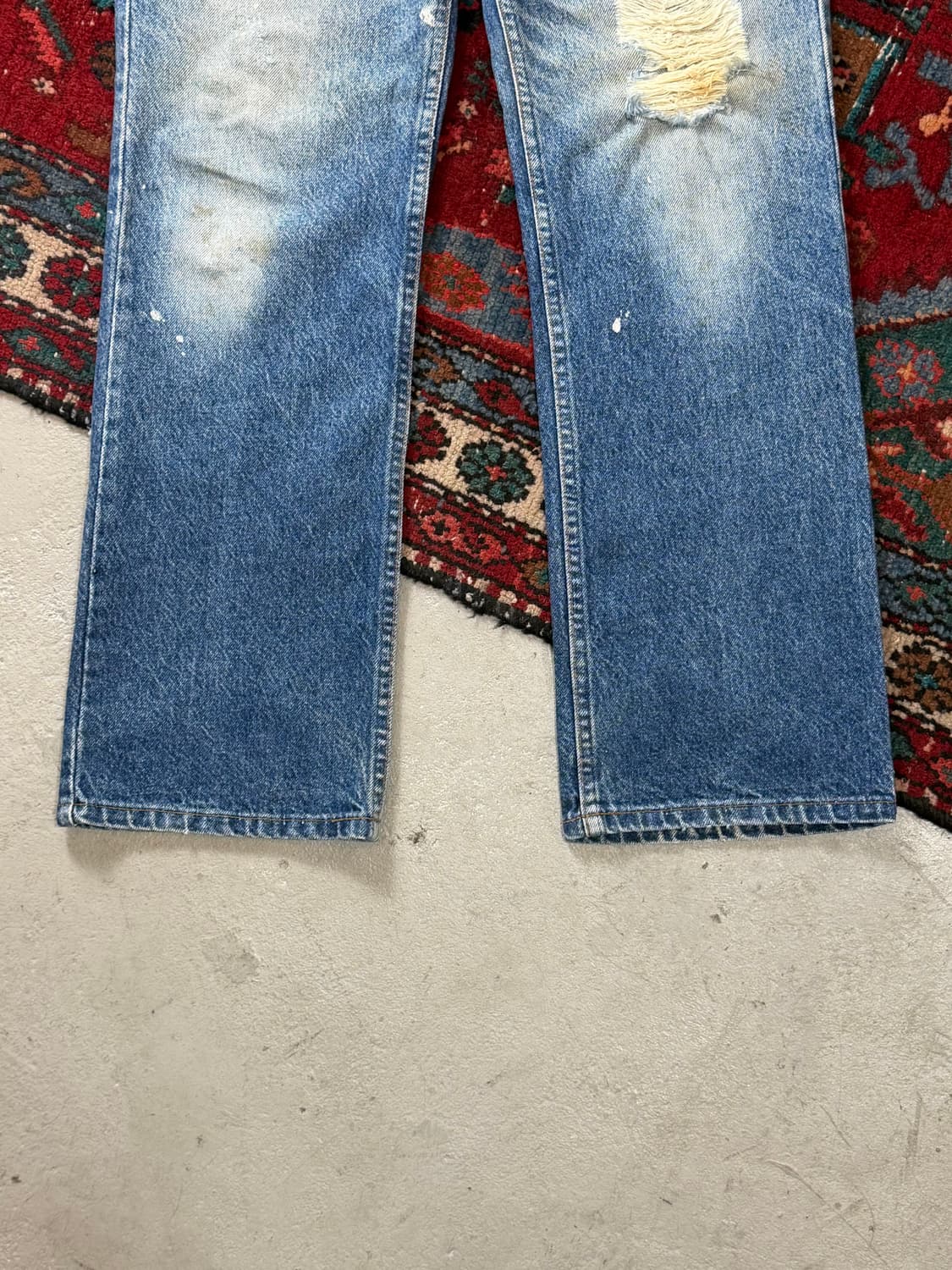 90's USA Made 리바이스 517 오렌지탭 리바이스 중청 부츠컷 상품이미지7
