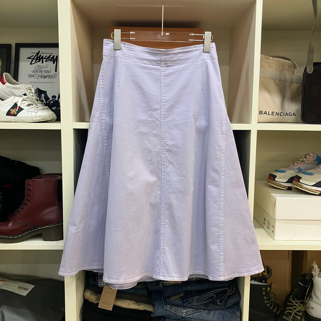 구호 라벤더 코튼 스커트 25 상품이미지3