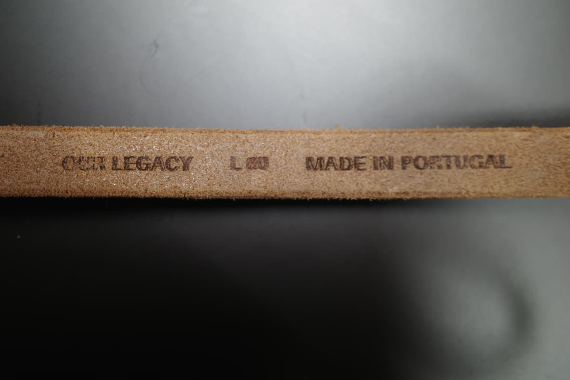 Our legacy western leather belt 80 상품이미지2