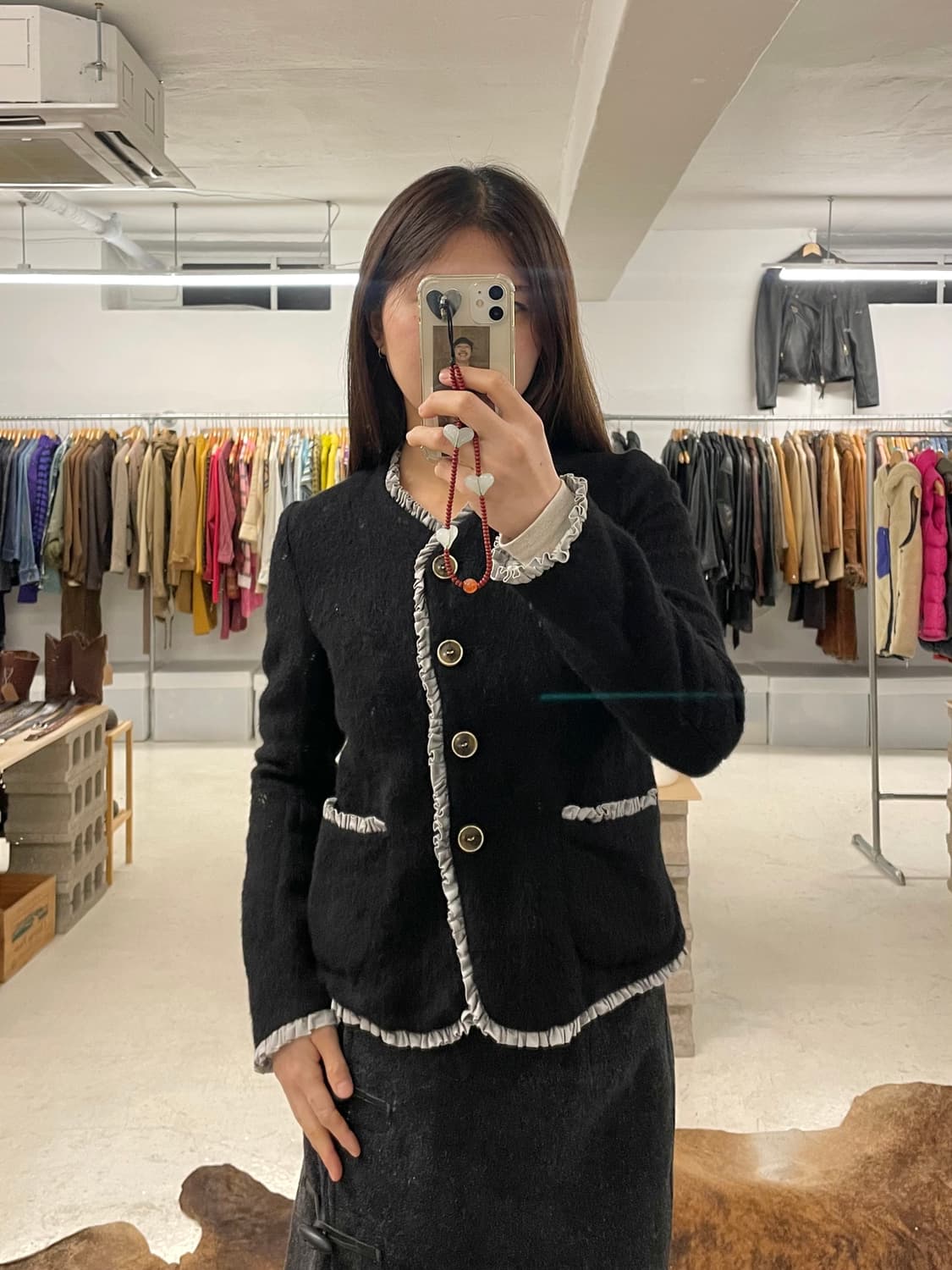 NEEDLES wool frill jacket 니들즈 울 프릴 자켓 상품이미지4